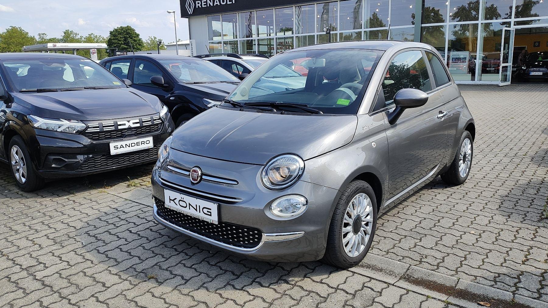 Fiat 500 Dolcevita Glasdach