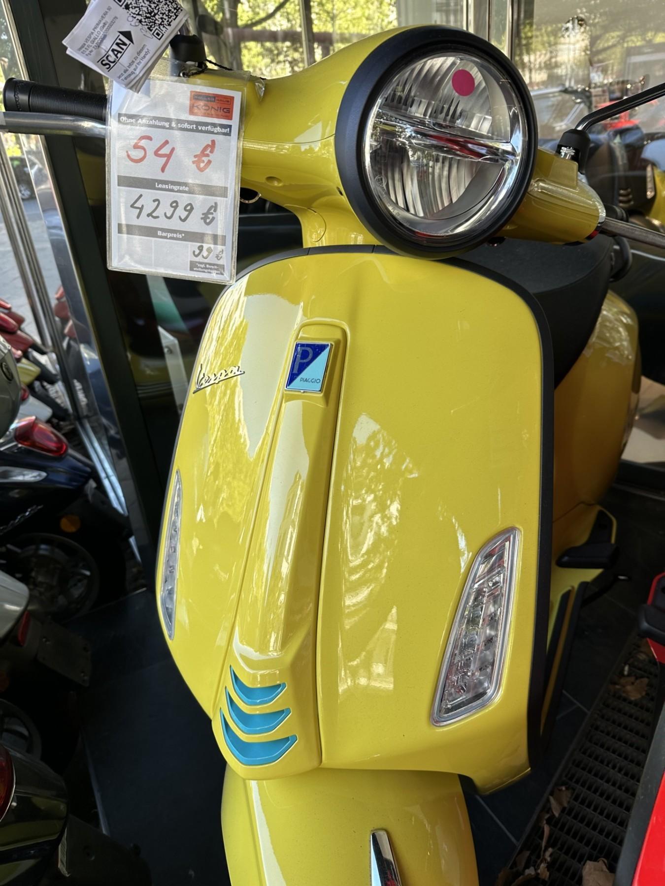 Vespa Primavera 50 E5 S FL GIALLO