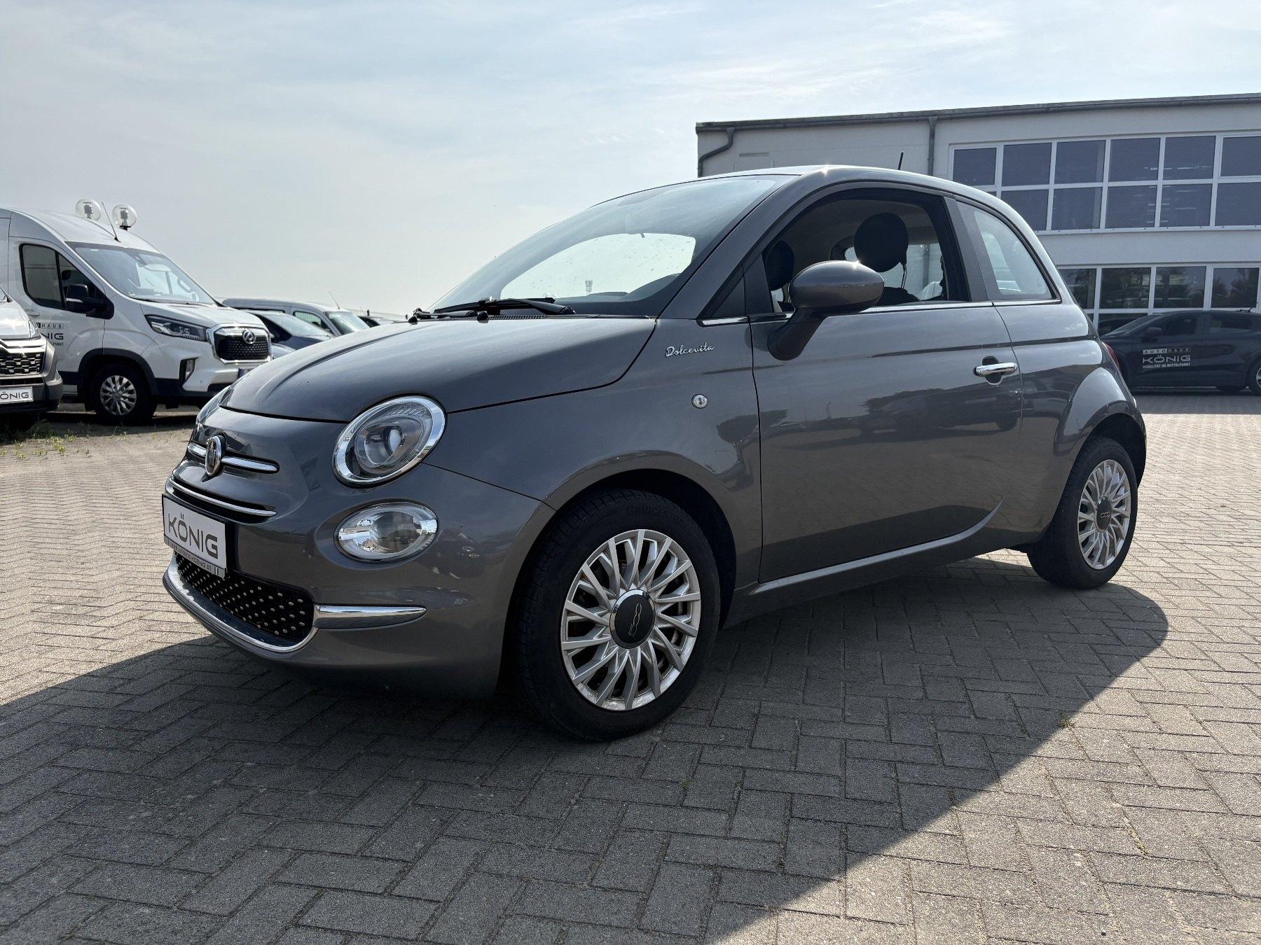 Fiat 500 Glasdach * Klimaauto. * PDC hinten