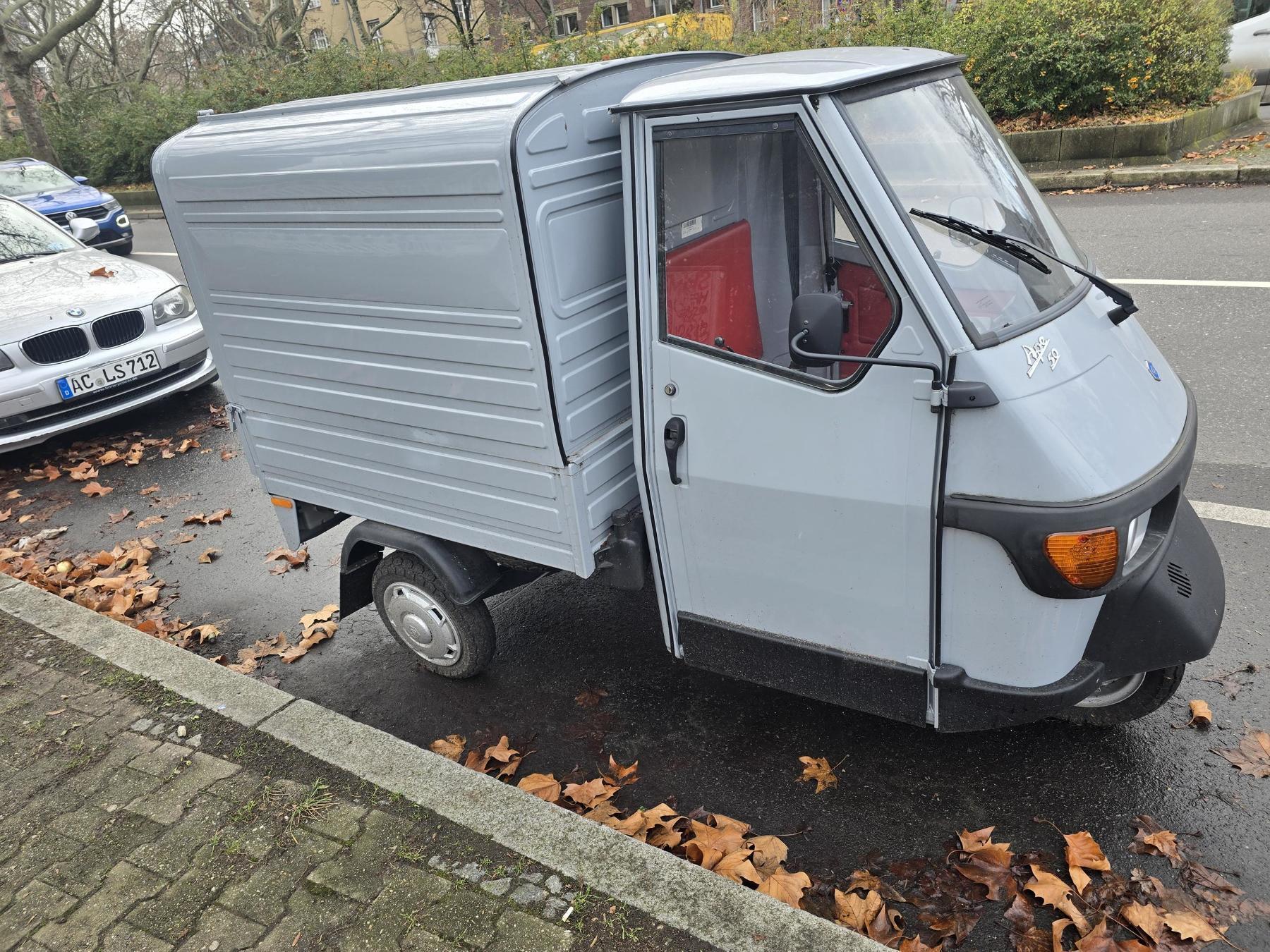 Piaggio APE 50 KASTEN Grau